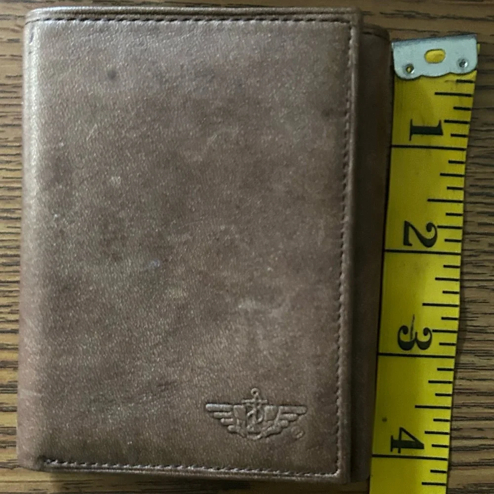 Dockers Brown Leather Wallet - Picture 6 of 7